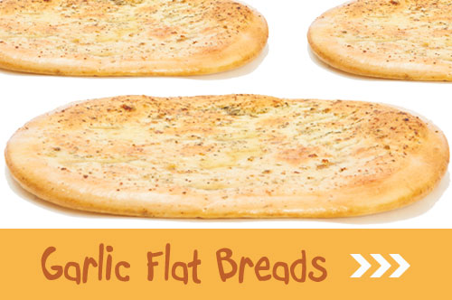 order garlic flat breads online